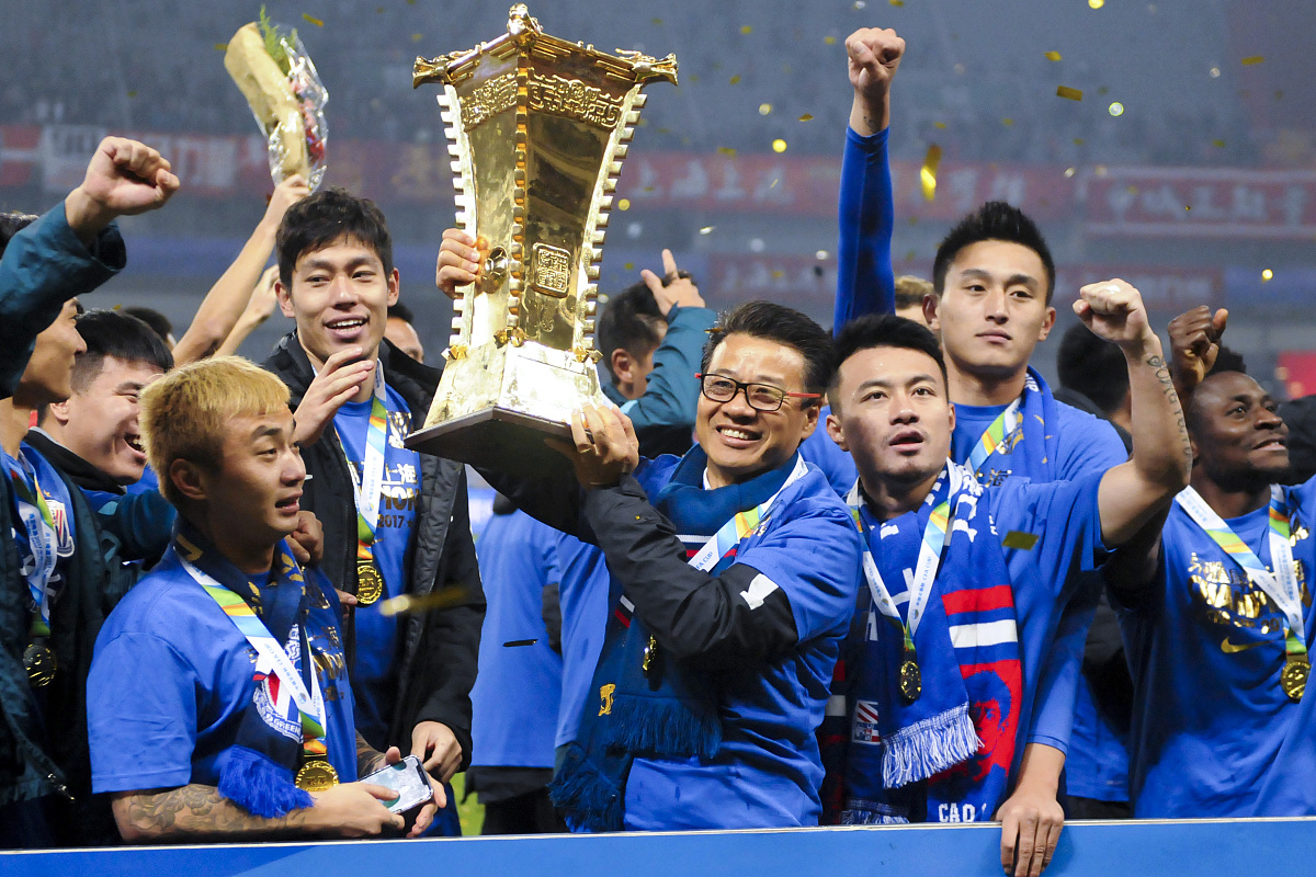  上海申花vs青岛西海岸集锦 